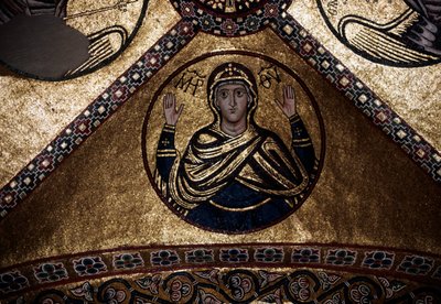 Katholikonin mosaiikki (Catholicon), Hosios Loukasin luostari (UNESCOn maailmanperintöluettelo) tekijältä Walter Charles Mills