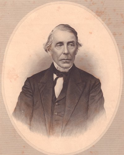 Amerikkalaisen metodistipapin John Price Durbinin (1800-1876) muotokuva, W Wellstoodin kaiverrus ladies