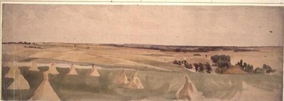 Battlefield of Crecy, 26. elokuuta 1346 tekijältä John Absolon
