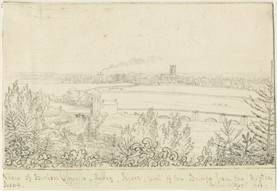 Burton-upon-Trent: kynä- ja mustepiirustus, nd [1799-1854] tekijältä John Allport