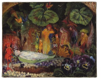 Keijukuningattaren kuolema tekijältä John Anster Fitzgerald