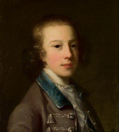 George Byngin, 4. varakreivi Torringtonin (1740-1812) muotokuva poikana, n. 1750-87 (öljy kankaalle) tekijältä John Astley