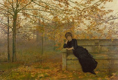 Syksyiset katumukset, 1882 tekijältä John Atkinson Grimshaw