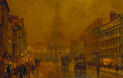 Blackman Street, Borough tekijältä John Atkinson Grimshaw