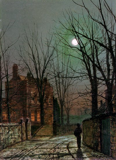 Kuun valossa, 1882. tekijältä John Atkinson Grimshaw