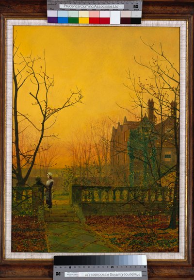 Knostrop Hall, Leeds tekijältä John Atkinson Grimshaw