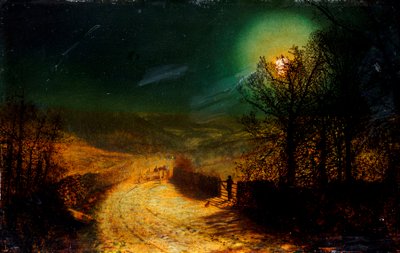 Lähellä Bolton Abbeyta, 1876 tekijältä John Atkinson Grimshaw