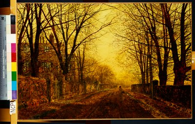 Nocturne in Gold, 1872 tekijältä John Atkinson Grimshaw