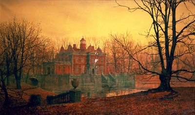 Kummitustalo tekijältä John Atkinson Grimshaw