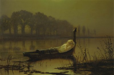 "The Lady of Shalott" tekijältä John Atkinson Grimshaw