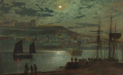 Whitbyn satama tekijältä John Atkinson Grimshaw