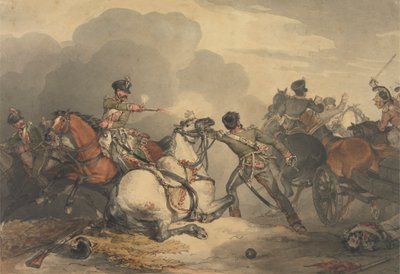 Taistelukohtaus tekijältä John Augustus Atkinson