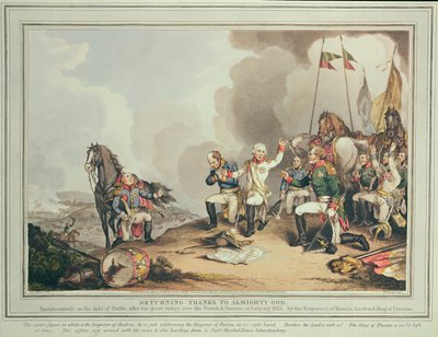 Paluu kiitos Kaikkivaltialle Jumalalle, 1814 tekijältä John Augustus Atkinson