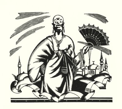 Lord Byronin kuvitus Don Juanille (litho) tekijältä John Austen