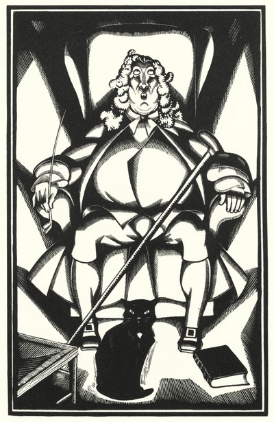 Laurence Sternen kuvitus Tristram Shandylle (litho) tekijältä John Austen