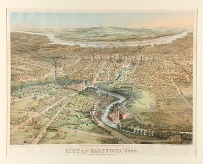 Hartfordin kaupunki, Conn. tekijältä John Bachmann