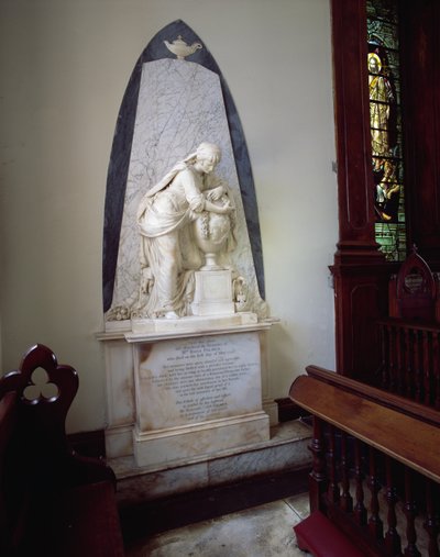 Rose Hallin Rosa Palmerin muistomerkki, 1790 (marmori). tekijältä John Bacon