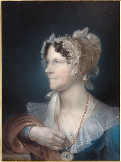 Taiteilijan vaimon muotokuva, 1839 tekijältä John Bacon