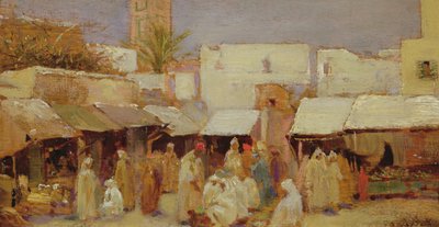 Market Place, Tanger tekijältä John Bagnold Burgess