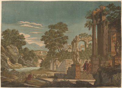 Ulysses ja Polyfemus tekijältä John Baptist Jackson, Francesco Primaticcio
