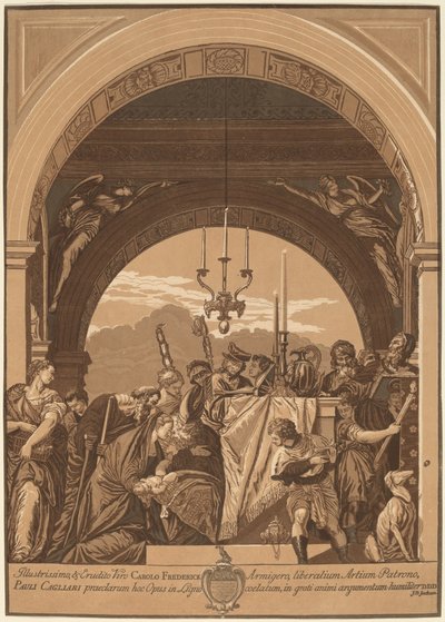 Esitys temppelissä tekijältä John Baptist Jackson, after Veronese