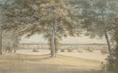 Kirtlington Park, 9. lokakuuta 1783 tekijältä John Baptist Malchair