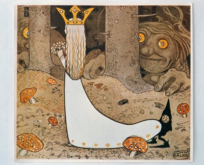 Prinsessa ja trolli. Haltioiden ja peikojen joukosta, 1913 tekijältä John Bauer