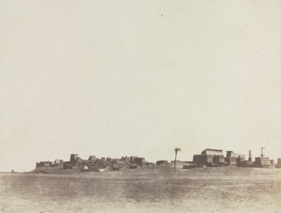 Näkymä Luxorista, 1854. tekijältä John Beasley Greene