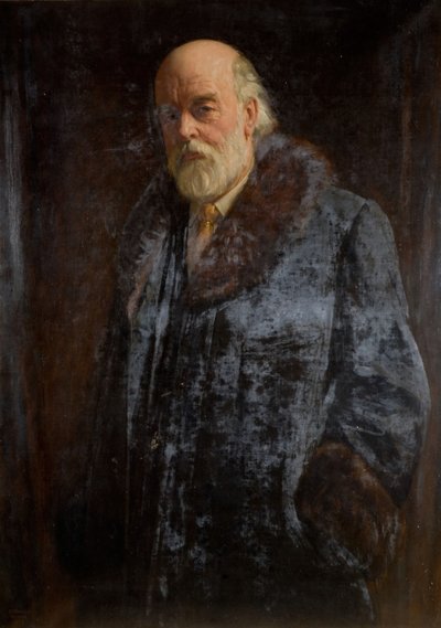 Muotokuva Sir Oliver Lodgesta, 1923. tekijältä John Bernard Munns