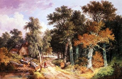 Maaseutumaisema tekijältä John Berney Ladbrooke