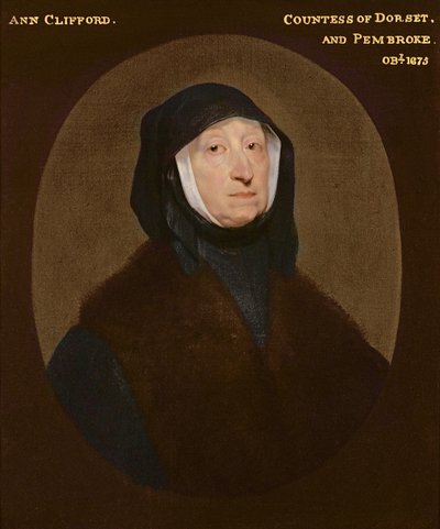 Lady Ann Clifford, Dorsetin ja Pembroken kreivitär (k. 1675) tekijältä John Bracken