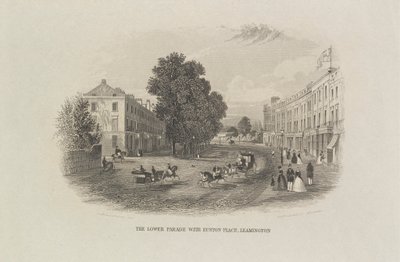 Alempi paraati Euston Placen kanssa, Leamington tekijältä John Brandard
