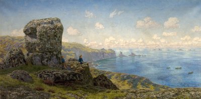 Golden Prospects, St Catherines Well, Lands End, Cornwall, 1881 tekijältä John Brett