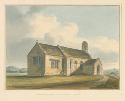 Dorset - Chornen kirkko, 1802 tekijältä John Buckler