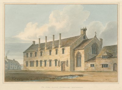 Dorset - Sherborne - Almujen talo, 1802 tekijältä John Buckler