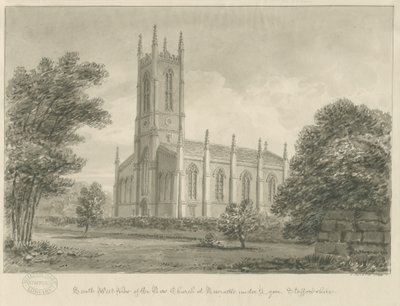 Newcastle-under-Lyme - "St. George" tekijältä John Buckler