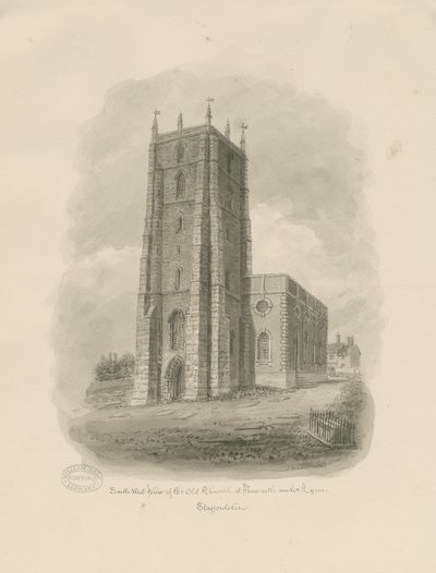 Newcastle-under-Lyme - "St. Giles the Abbot" tekijältä John Buckler