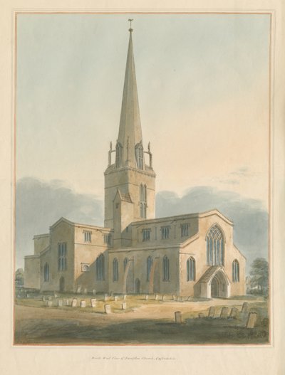 Oxfordshire - Bampton Church, 1802 tekijältä John Buckler