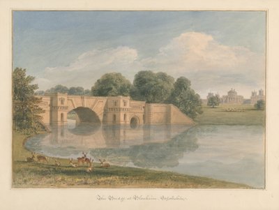 Oxfordshire - Blenheim [Palace] - Silta tekijältä John Buckler
