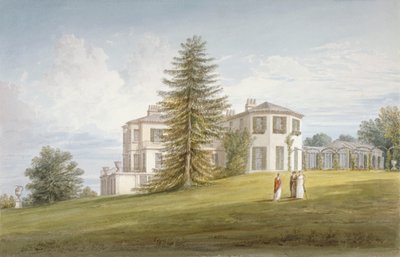Lounaisnäkymä Bromley Hillistä, Bromley, Kent, 1815 tekijältä John Buckler