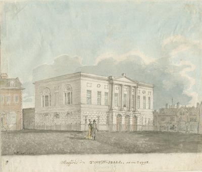 Stafford - Chetwynd House: seepiapiirros tekijältä John Buckler