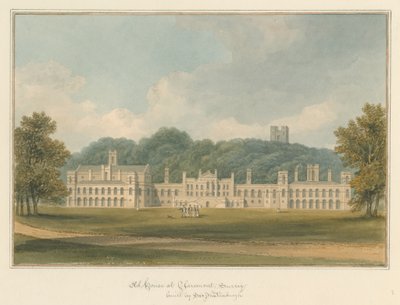 Surrey - Claremont - Vanha talo, 1824 tekijältä John Buckler