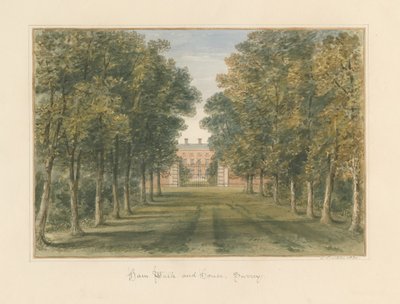 Surrey - Ham Walk and House, 1830 tekijältä John Buckler