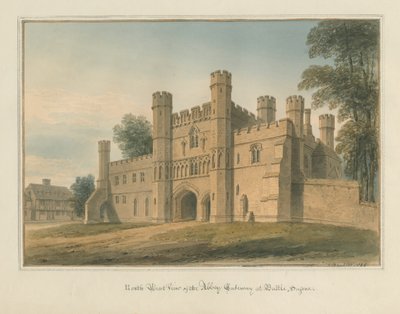 Sussex - Battle - Abbey Gateway, 1824 tekijältä John Buckler