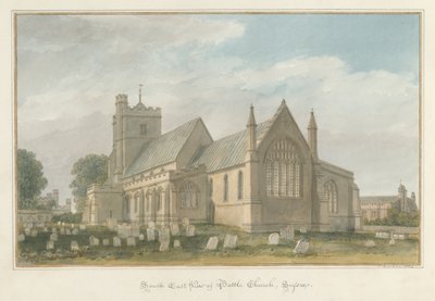 Sussex - Battle Church, 1824 tekijältä John Buckler