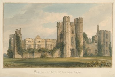 Sussex - Cowdray House, 1825 tekijältä John Buckler