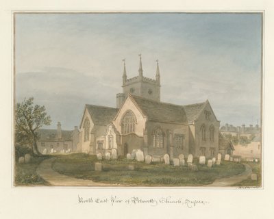 Sussex - Petworth Church, 1825 tekijältä John Buckler