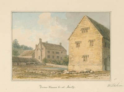 Wiltshire - Ansty - Farm House, 1817 tekijältä John Buckler
