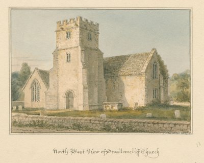 Wiltshire - Swallowcliffe kirkko tekijältä John Buckler
