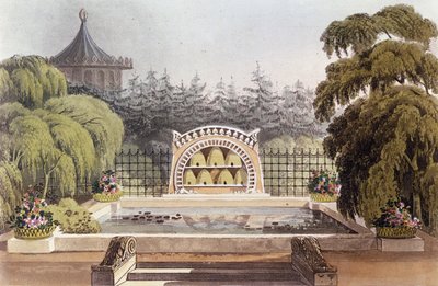 Mehiläishoitola, Vihjeitä koristepuutarhasta, 1822 tekijältä John Buonarotti Papworth